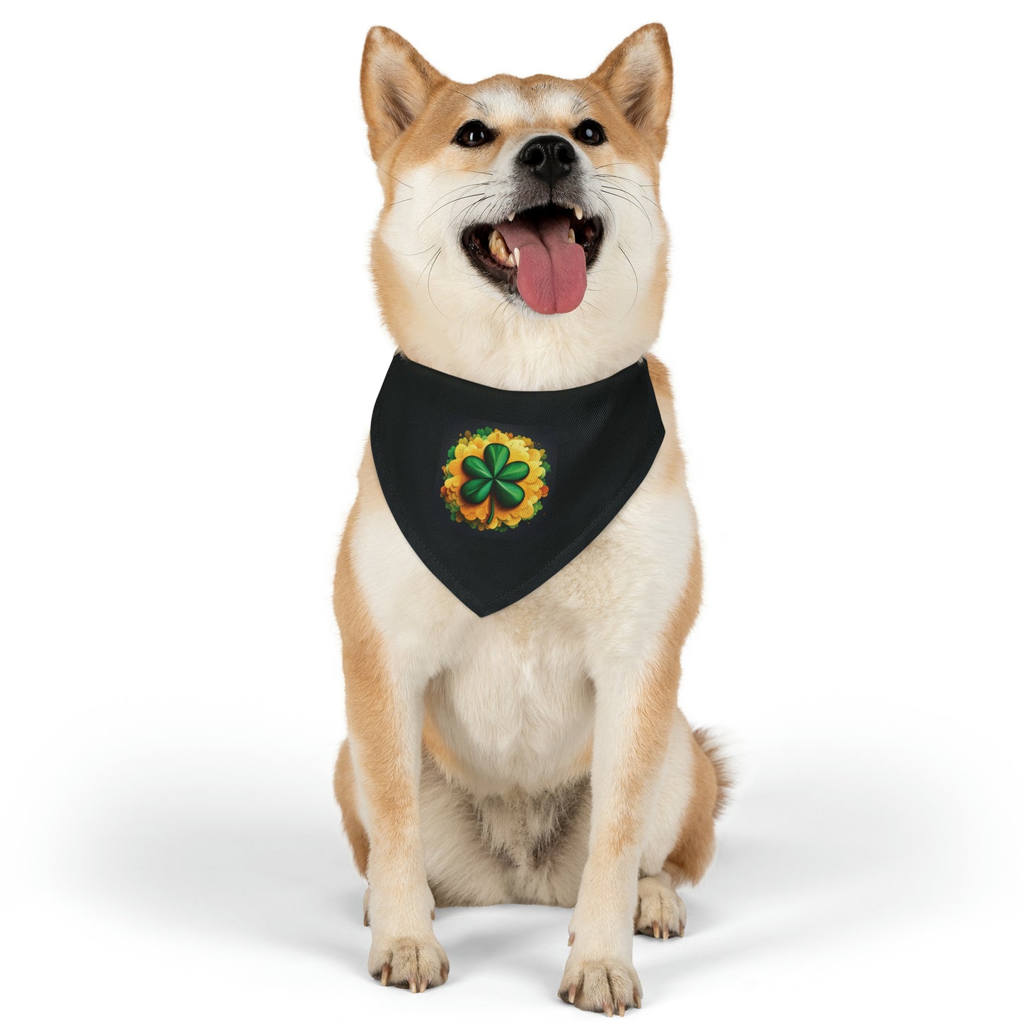 St Patricks Day Pet Bandana Collar