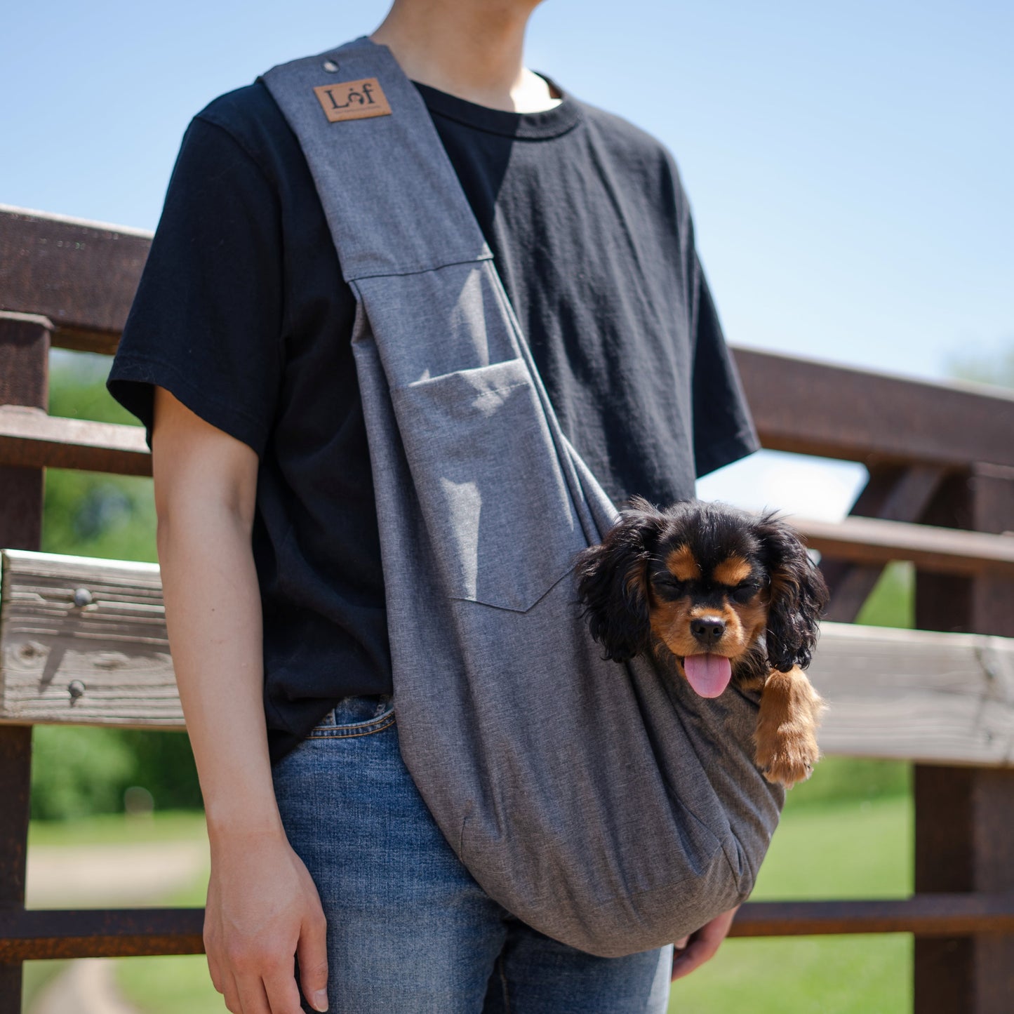 Lof Pet Dog Sling Carrier For Small Dogs Travel Safe For Dogs Cats