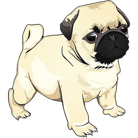 Pug Pup | Sticker