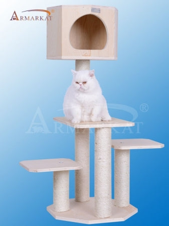 Armarkat Real Wood Premium Model S4203 Scots Pine  Solid Wood Cat Tree